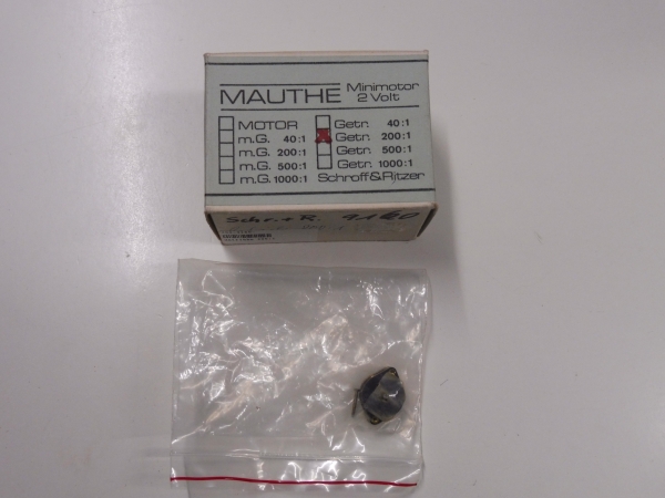 Mauthe Micro Gear 200: 1 # 9160